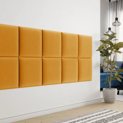 PAG kárpitozott fali panel 42x42 - sárga