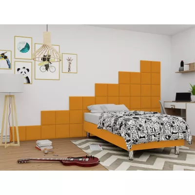 PAG kárpitozott fali panel 30x30 - fehér sárga