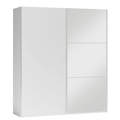 Szekrény tükörrel 200 cm MATAS - fehér