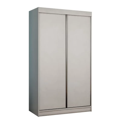 ELVIRA 3 gardróbszekrény 100 cm kék LED világítással - sonoma tölgy