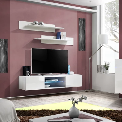 FREYA TV-asztal - fehér