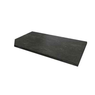 Konyhapult 230x60x2,8 cm URBANO - metálbarna, balos változat