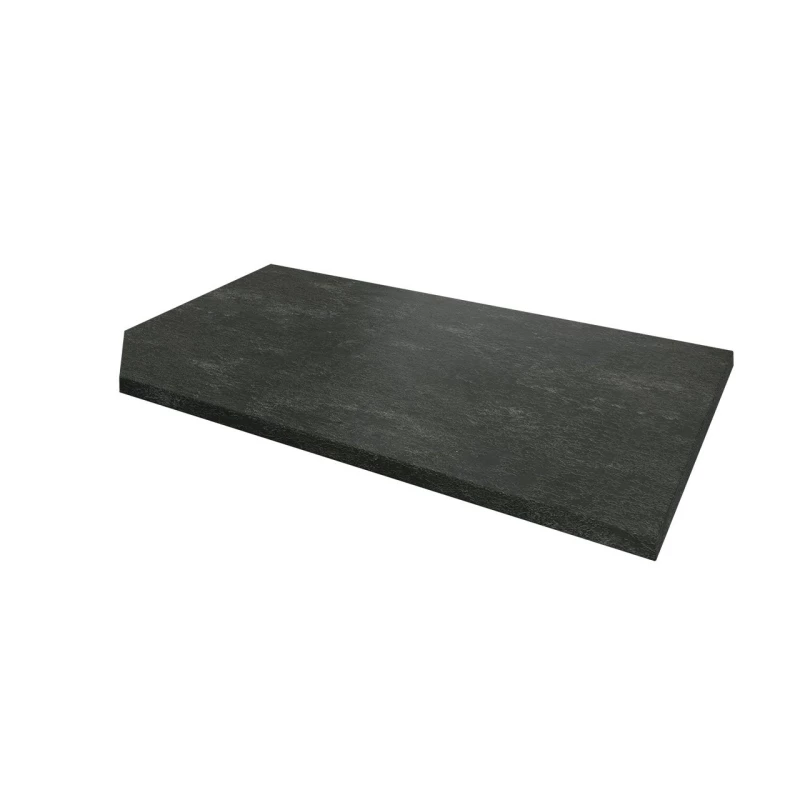 Konyhapult 180x60x2,8 cm URBANO - metálbarna, balos változat