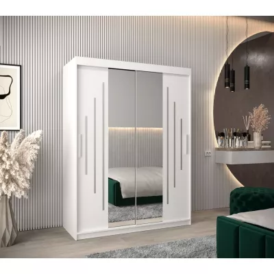 KATI tükrös gardróbszekrény - szélesség 150 cm, fehér