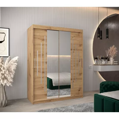 KATI tükrös gardróbszekrény - szélesség 150 cm, artisan tölgy