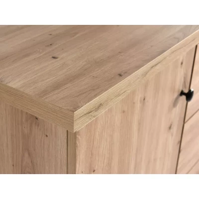 Széles komód AIMY - artisan tölgyfa