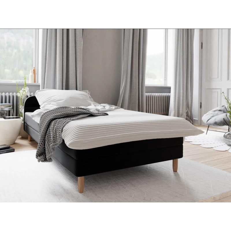 HENRYK COMFORT 2 egyszemélyes ágy - 90x200, antracit