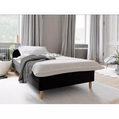 HENRYK COMFORT 2 egyszemélyes ágy - 90x200, antracit