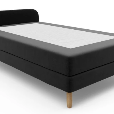 HENRYK COMFORT 2 egyszemélyes ágy - 90x200, antracit