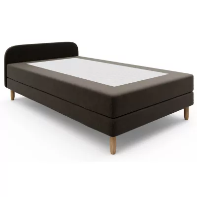 HENRYK COMFORT 2 egyszemélyes ágy - 80x200, barna