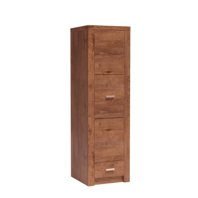 Keskeny szekrény BESS - szélesség 56 cm, világos kőris