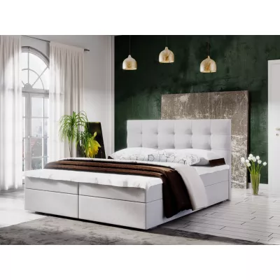 STIG COMFORT 5 franciaágy tárolóval - 140x200, bézs