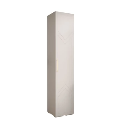 MARIYA 5 előszoba szekrény - 50 cm, fehér