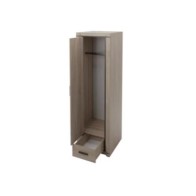 Keskeny AIRA gardróbszekrény - szélesség 58 cm, sonoma tölgy