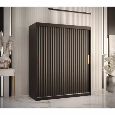 RADKIN 1 ruhásszekrény - szélesség 150 cm, fekete