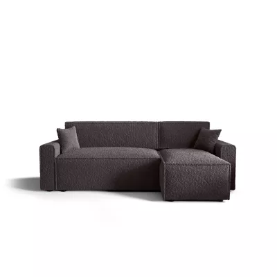 RADANA kényelmes kinyitható kanapé - barna 1