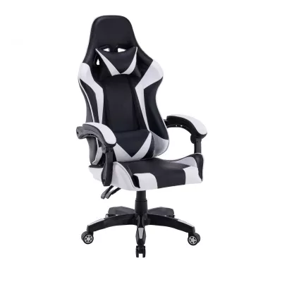 LEMBIT gamer szék - fekete / fehér