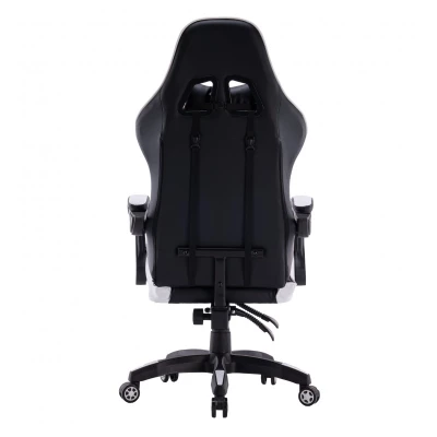 LEMBIT gamer szék - fekete / fehér
