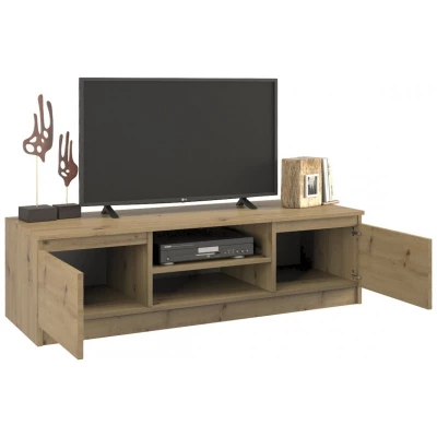 TV-állvány SABA 1 - artisan tölgyfa