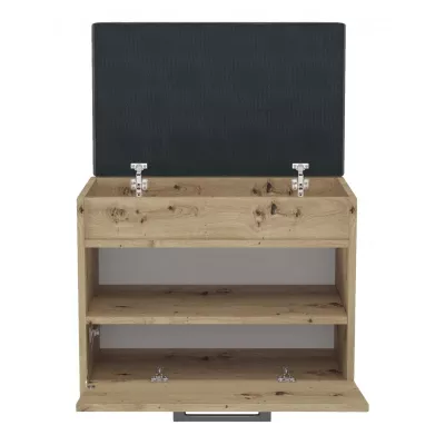 MEELIS 2 cipőtartó - artisan tölgy