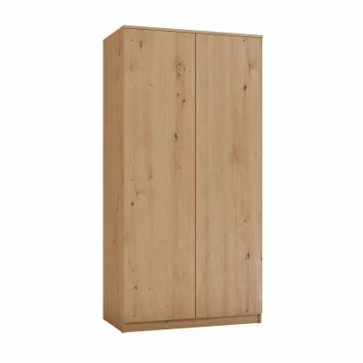 Kétajtós szekrény 90 cm TAUNO - artisan tölgyfa