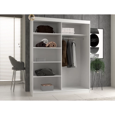 Gardróbszekrény 160 cm tükörrel RANNO 6 - artisan tölgyfa