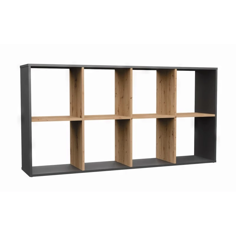 RAINIS 3 polcos elem - artisan tölgy / antracit