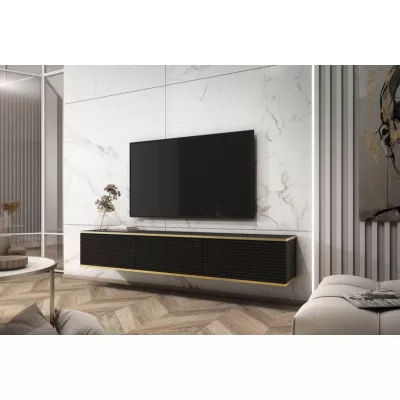 ELON 2 TV-asztal - fekete