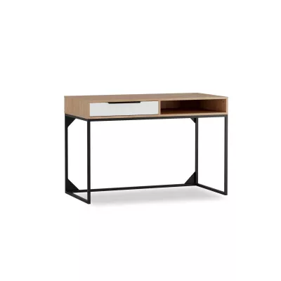 Íróasztal DARCY hickory / matt fehér