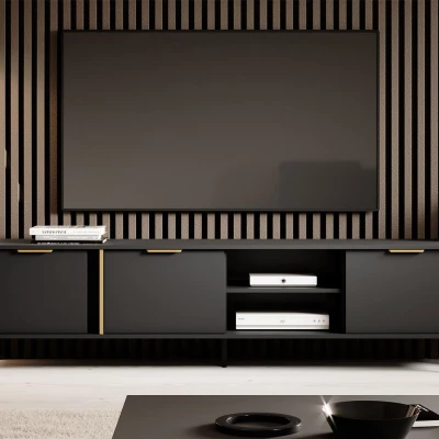 TV állvány NUCOR 2 - antracit / arany