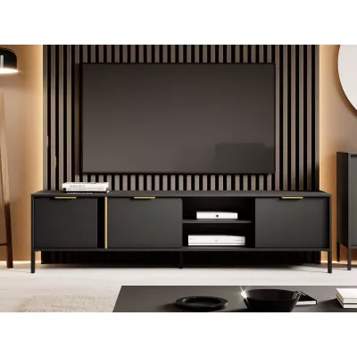 TV állvány NUCOR 2 - antracit / arany