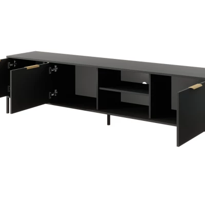Nappali szett NUCOR 3 - antracit / arany