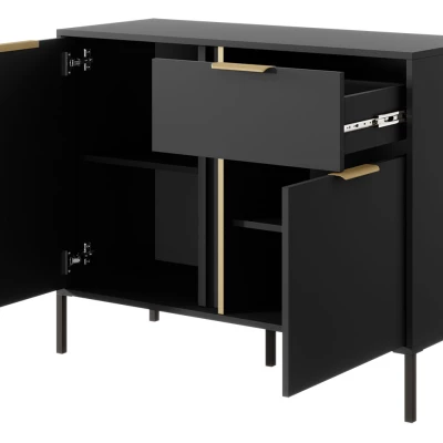 NUCOR 2 nappali szett - antracit / arany