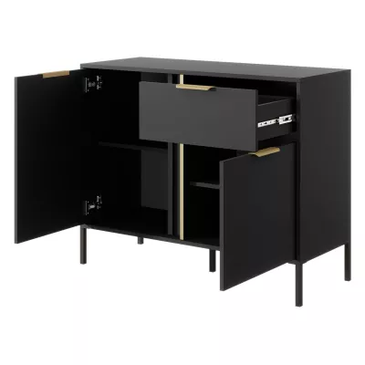 NUCOR 2 nappali szett - antracit / arany