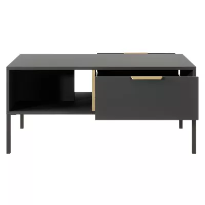NUCOR 2 nappali szett - antracit / arany