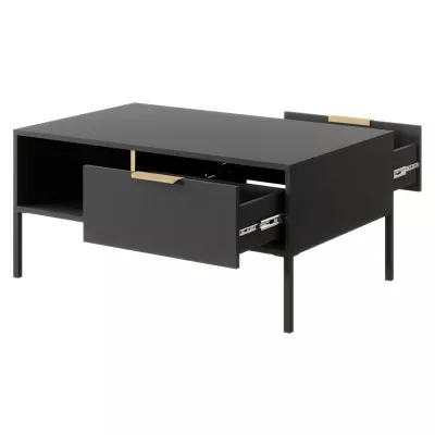 NUCOR 2 nappali szett - antracit / arany