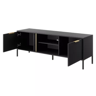 Nappali szett NUCOR 1 - antracit / arany