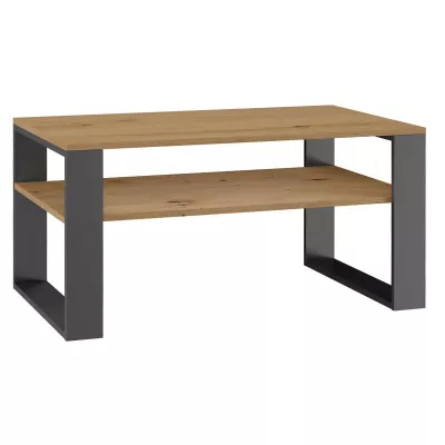 LAUREN 1 dohányzóasztal - artisan tölgy / antracit