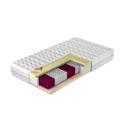 Rugós antiallergén matrac 90x200 ABILENE