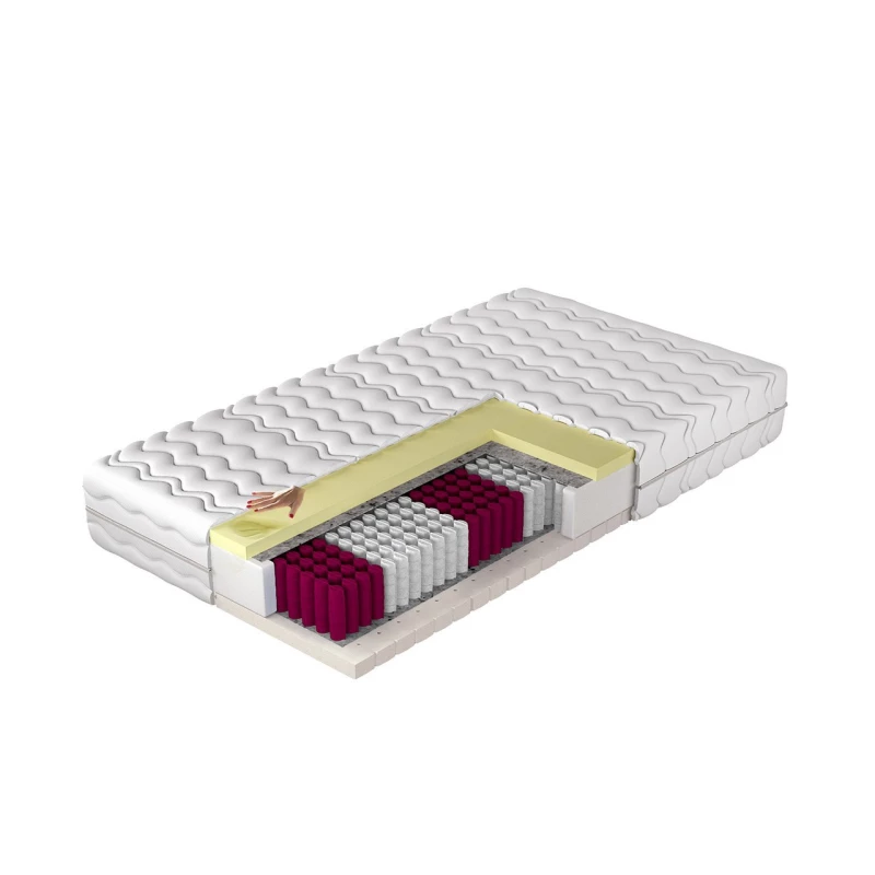 Rugós antiallergén matrac 90x200 ABBOTT
