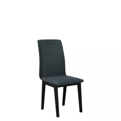 Kárpitozott konyhai szék ADKINS 1 - fekete / sötétkék