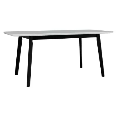 Kihúzható étkezőasztal 140x80 cm ANGLETON 7 - fehér / sonoma tölgy