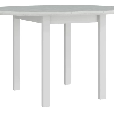 Kerek, kihúzható étkezőasztal 100 cm BAIRD 1 - diófa