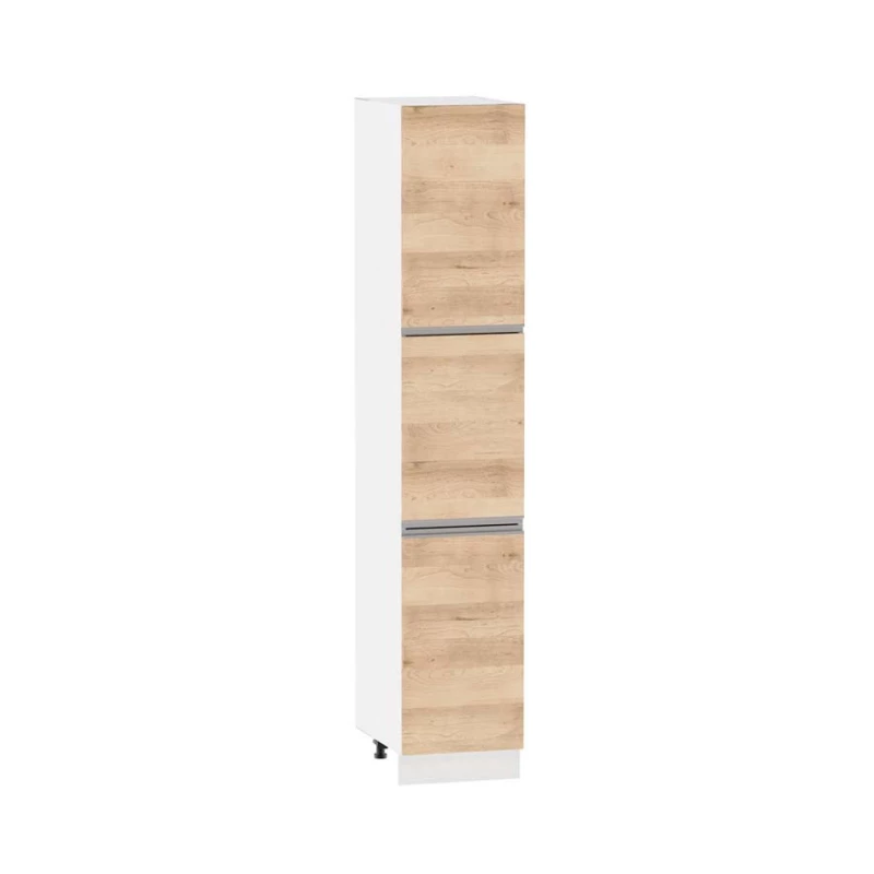 ADAMA élelmiszerszekrény - szélesség 40 cm, artisan bükk / fehér, lábak 15 cm