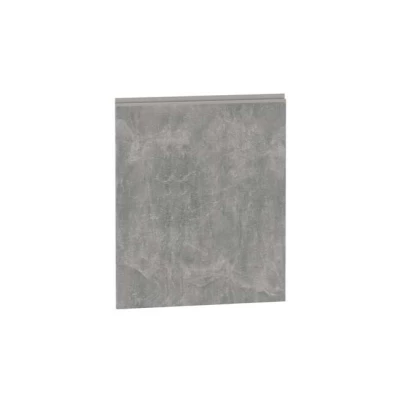 Ajtó beépített mosogatógéphez ADAMA - 60x72 cm, világosbeton műhely