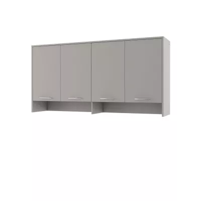Összecsukható ágy bővítmény vízszintesen 90x200 CELENA - szürke