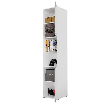 CELENA 3 magas szekrény - szélesség 45 cm, szürke
