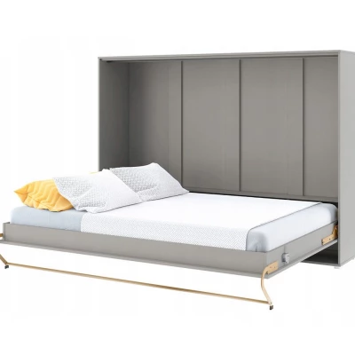 Vízszintesen összecsukható franciaágy 140x200 CELENA 1 - szürke
