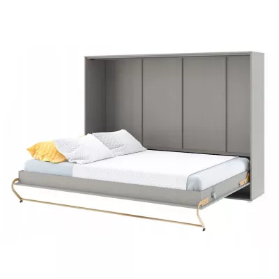 Vízszintesen összecsukható franciaágy 140x200 CELENA 1 - szürke
