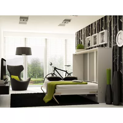 Vízszintesen összecsukható franciaágy 140x200 CELENA 1 - szürke